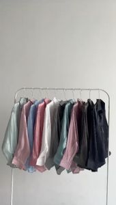 ELLEANO | Kai Shirt - Kemeja Shimmer - Kemeja Oversized Wanita - Hijab Busui Friendly