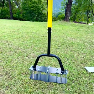 ⚠️ อุปกรณ์พรวนดินสปริงแบบเหยียบ ✧ ◆ เหล็กด้ามยาว+T型จับ+สปริงเหล็ก15ซม. ✧ แผ่นเหยียบกันลื่น✧ พื้นลึก 8ซม. ▼ ยางจับสีเหลืองสด ◆ #พรวนดินสวนครัว