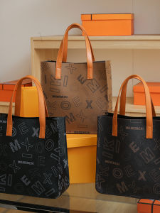 Túi Xách Nữ Thời Trang PU Dung Tích Lớn 2025 Túi Tote Đeo Vai Đơn Thời Trang Thường Ngày Túi Xách Phong Cách Mỹ