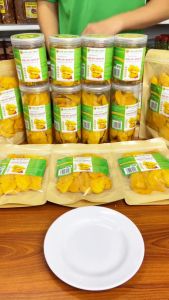 Xoài Sấy Dẻo Muối Ớt Tân Lộc Phát Food Xoài sạch Ít sơ Miếng to dày