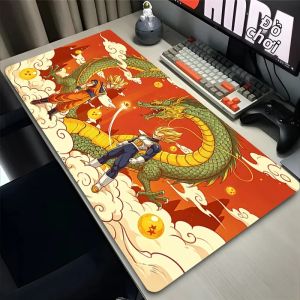 Bandai | Tấm Lót Chuột Chống Trượt In Hình Dragon Ball HD - Tấm Lót Bàn Làm Việc Anime Nhật Bản Dành Cho Văn Phòng Và Chơi Game Tấm Bảo Vệ Bàn Phím Cao Su DBZ Gamer