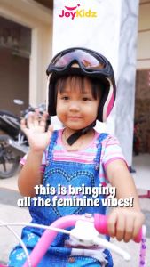 JOYKIDZ Helm Motor Anak Bogo Polos Kacamata usia 2-7 Tahun