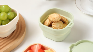 Portable Collapsible Water Cup Compression Mouthwash Cup Silicone Travel Outdoor Camping Cup 折叠水杯