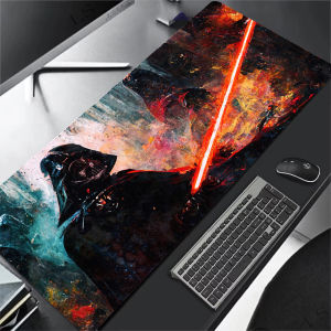Bandai | XXL Gaming Mouse Pad Star Wars Non-Slip Rubber Base Large Desk Mat Waterproof Keyboard Mouse Mat for Gamer PC Laptop Accessories