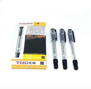 Pulpen Hitam/ Biru Tizo TG-340 (per lusin)