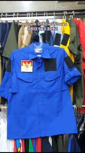 Kemeja Tactical Logo PKB Free Bonus 3 Emblem Patch Prepet Perekat Velkro PDL Army