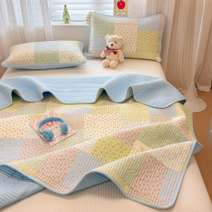 YALU | Safe Pure Cotton Padded Bed Sheet Single