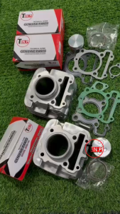 เสื้อสูบเดิม ไซส์50 YAMAHA FINN SPARK115i เสื้อสูบ ชุดใหญ่ สปาร์ค115ไอ ฟินน์ เสื้อสูบพร้อมลูกสูบ+แหวน+สลัก+ปะเก็น+กิ๊บ เสื้อสูบSpark (1DY 2VP)