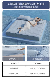 MERCURY HOME TEXTILE COOL FEELING ICE CREAM MAT 5TH pro Generation ODOR REMOVAL WASHABLE COOL MATTRESS COVER SOFT MAT for SUMMER