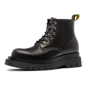 MADEN | Black High Cut Elevating Boots