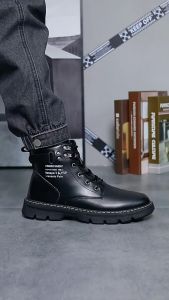 รองเท้าผู้ชาย Martin รองเท้าลำลอง คุณภาพสูงหนังแท้ผู้ชายรองเท้า ใหม่ฤดู