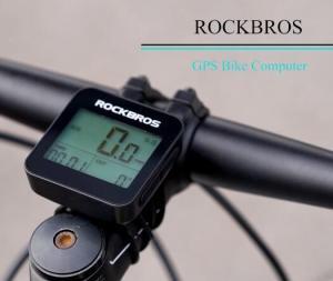 ROCKBROS จักรยานบนถนน MTB เครื่องวัดความเร็วจักรยานจีพีเอสไร้สายจักรยานอัจฉริยะคอมพิวเตอร์วัดระยะทางฐาน M