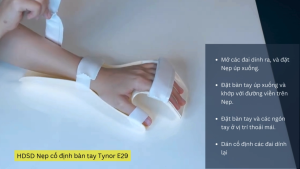 Nẹp bàn tay Tynor E29 cố định khớp bàn tay cổ tay tách biệt các ngón tay bị bỏng gãy tay