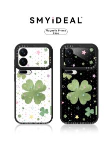 Smyideal | Magnetic Mirror Four-leaf Clover Case 17Promax