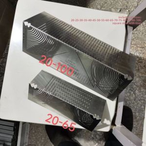 New Arc Tool Line Drawing Square Tube Folding Steel Ruler 90 Degree Sample Ruler Square Tube 45 Degree Straight Line Drawing