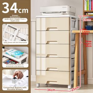Drawer-based Large Capacity Multi-level Movable Storage Cabinet