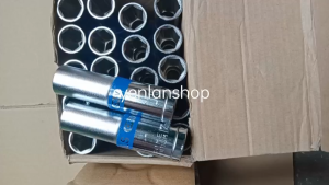 Đầu khẩu (đầu tuýp) lục giác cỡ 1/2 inch dài 78mm đủ Size 8-32mm