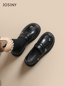Josiny | Thick Sole Oxford Loafers Womens Soft Bottom