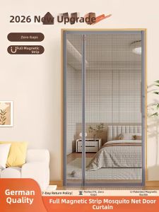 SHULIAN | Anti-mosquito Door Curtain Magnetic Side Open No-drill