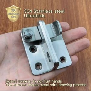 304 stainless steel Bathroom lock Bedroom lock Latch latch stainless steel door lock Door bolt