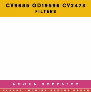 AIR ELEMENT CV9685 / FUEL FILTER OD19596 / OIL FILTER CV2473 [LOCAL SUPPLIER WARRANTY. IN STOCK READY TO SHIP WITHIN 24HRS.] FOR PERKINS ENGINE