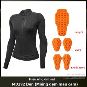 WOSAWE | WOSAWE Áo Khoác Mềm Dành Cho Nữ Đi Xe Máy MTB Downhill Biker Áo Phản Quang Thoáng Khí Đàn Hồi Cao Dành Cho Phụ Nữ Tuổi Teen Và Các Cô Gái
