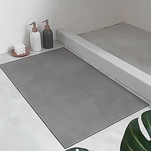 MLADEN Diatom Mud Mat Floor Mat Pad Kitchen Bathroom Super Absorbent Non-Slip Carpet Alas Kaki 地垫