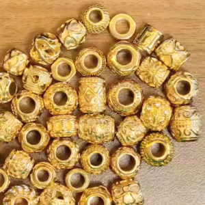 【PETALS_STYLED】 Titanium Pattern Series Charm For Bracelet