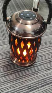 PARKWiN Rechargeable Flame Light Bluetooth Speaker – HIFI Stereo Sound 3600mAh Battery 30H Lighting Portable LED Ambient Lamp