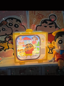 ไฟ LED ส่องสว่างยามค่ำคืนของเครยอนชินจัง ประดับตกแต่งเดสก์ท็อป