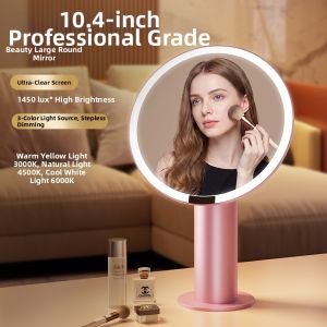 maitian | Valentines Day LED Smart Luxury Vanity Makeup Mirror Desktop