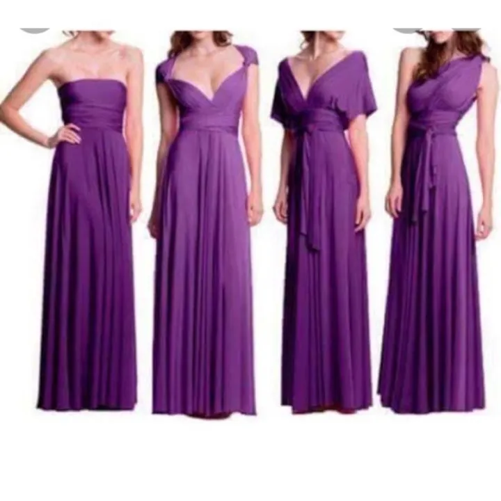 Infinity dress violet online