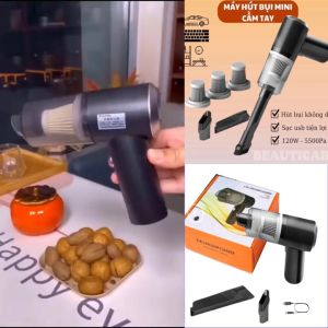 Máy hút bụi cầm tay mini không dây  Máy hút bụi không dây đa năng sử dụng hút bụi ô tô hút bụi nhà cửa