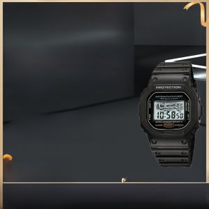 สายนาฬิกาทรงสี่เหลี่ยมเล็กสำหรับ Casio Square Block DW5600 GW-5000 5035 GW-M5610 สายยางซิลิโคน สายนาฬิกาแบบหนา