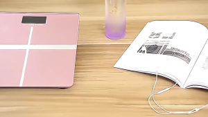 COD Different Design Digital LCD Electronic Tempered Glass Bathroom Weighing Scale - Timbangan
