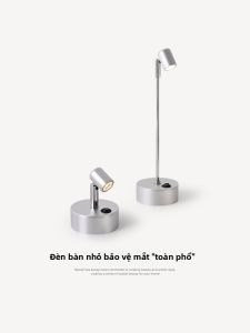 NSWR | Charging Desk Lamp for Jewelry and Gold Counter Lighting with Ambiance for Coffee Shops Bars and Outdoor Dining Tables