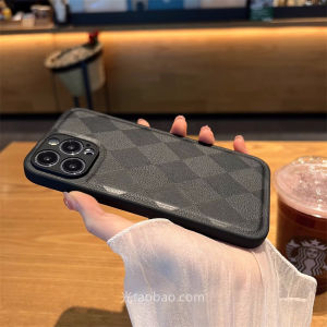 Retro Cà Phê Da Ốp Điện Thoại Xiaomi 13 10s 11 Ultra 12x K70/k60 Chống Bụi K40 Mùa Thu Mùa Đông Màu Kaki Vỏ Bảo Vệ Phong Cách Doanh Nhân