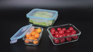 Large Capacity Microwave Safe Food Container High Temperature Resistance Lunch Box Meal Prep Storage