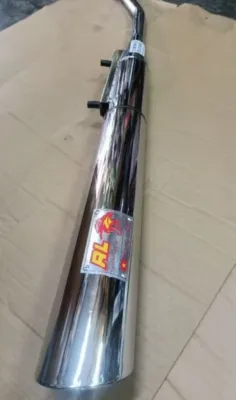EX5/DREAM/Exhaust Pipe Racing RED LEO 25mm/28mm OPEN Cutting STD ekzos muffle BIG CON BEARING