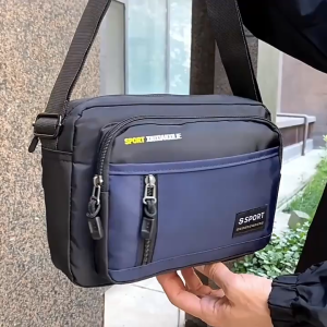 MENSPE Mens Bag Fashion Shoulder Bag Large Capacity Messenger Bag Crossbody Bag Outdoor Sports Bag Leisure Bag Waterproof Portable Shoulder Bag Anti-Scratch Bag Sling Bag