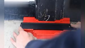 Thước sao chép hình đa năng kích thước 12cm 25cm dễ dàng sao chép đường viền hình dạng các đồ vật-HAUSE