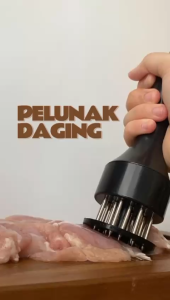 NEEDLE MEAT TENDERIZER PELUNAK PENGHALUS DAGING PENGEMPUK PAKU JARUM