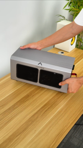 Acasis 40Gbps USB4 eGPU Dock External GPU Enclosure - Compatible with USB4v2 & USB4 32Gbps Data Transfer via PCIe 3.0 x4 Equipped with 10Gbps USB-A & 2×40Gbps USB-C Ports