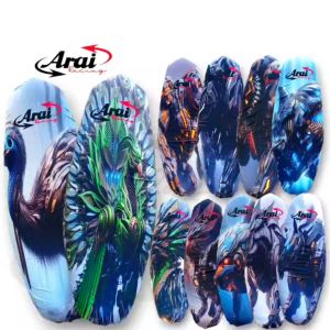 Sarung jok motor Cover Jok ARAI X TRANSFORMER Waterproof Anti Cakar Kucing Universal
