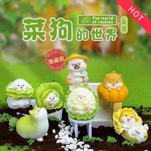 Butter Bear Blind Box Cute Dessert Bear Hand-Made Fashion Decoration Creative Cartoon Doll Childrens Birthday Gifts