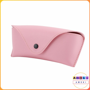 Amoki PVC Leather Sunglasses Bag High-End Glasses Case Eyeglasses Eyewear Storage Bag 4 Colors