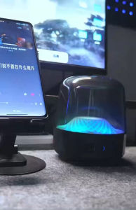 ลำโพงบลูทูธ แบบพกพา ลำโพงSMART LED SPEAKER ไฟLEDหลากสี ประหยัดพลังงาน แบตเตอรี่ยาวนาน เครื่องเล่นเสียงดีไซน์สวยหรู ใช้งานได้ทุกสถานณ์