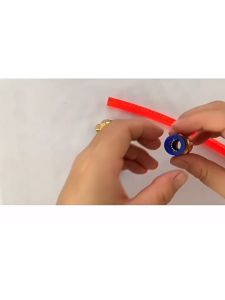 10Pcs Fitting Sambungan Selang Pu Pneumatic Lurus Female Ukuran Selang 6mm Drat M8