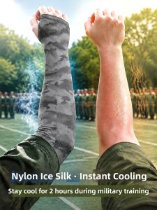 MICUI | Military Style Cooling Arm Sleeves Sun Protection Moisture Wicking