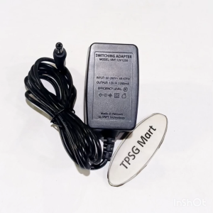 Nguồn Adapter 12V - 1.25A (1250mA) / Đầu cắm 5.5mm X 2.1mm (Adapter chất lượng Không Led báo)